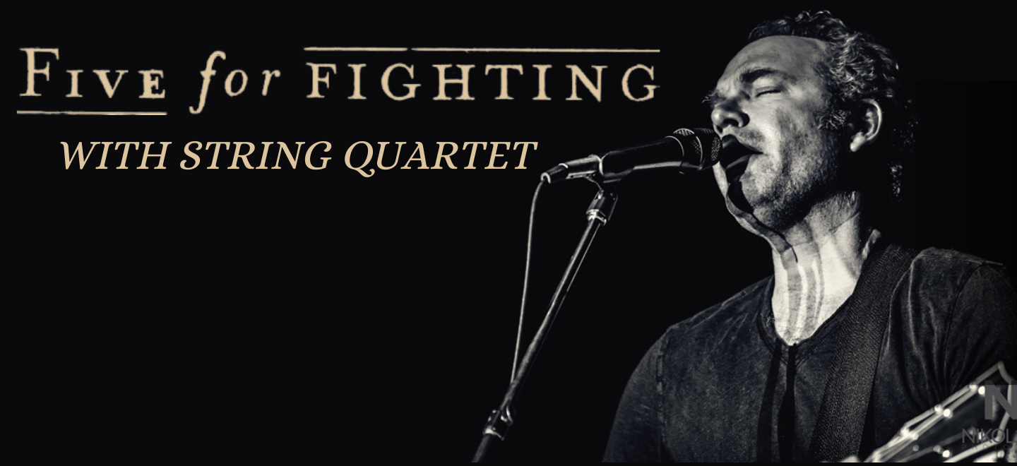 Five For Fighting with String Quartet