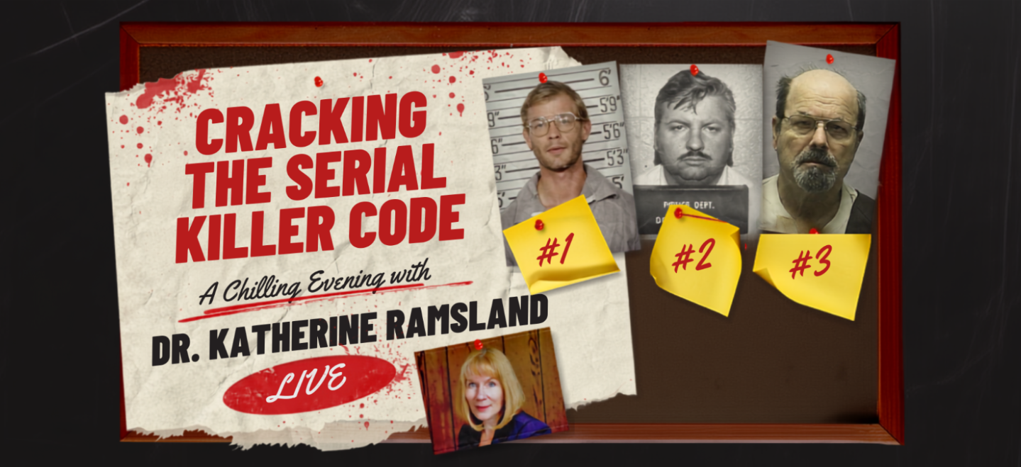 Cracking the Serial Killer Code: A Chilling Evening with Dr. Katherine Ramsland